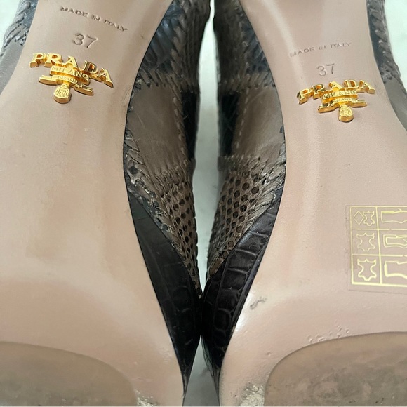 Prada platform ankle boot - Picture 7 of 8